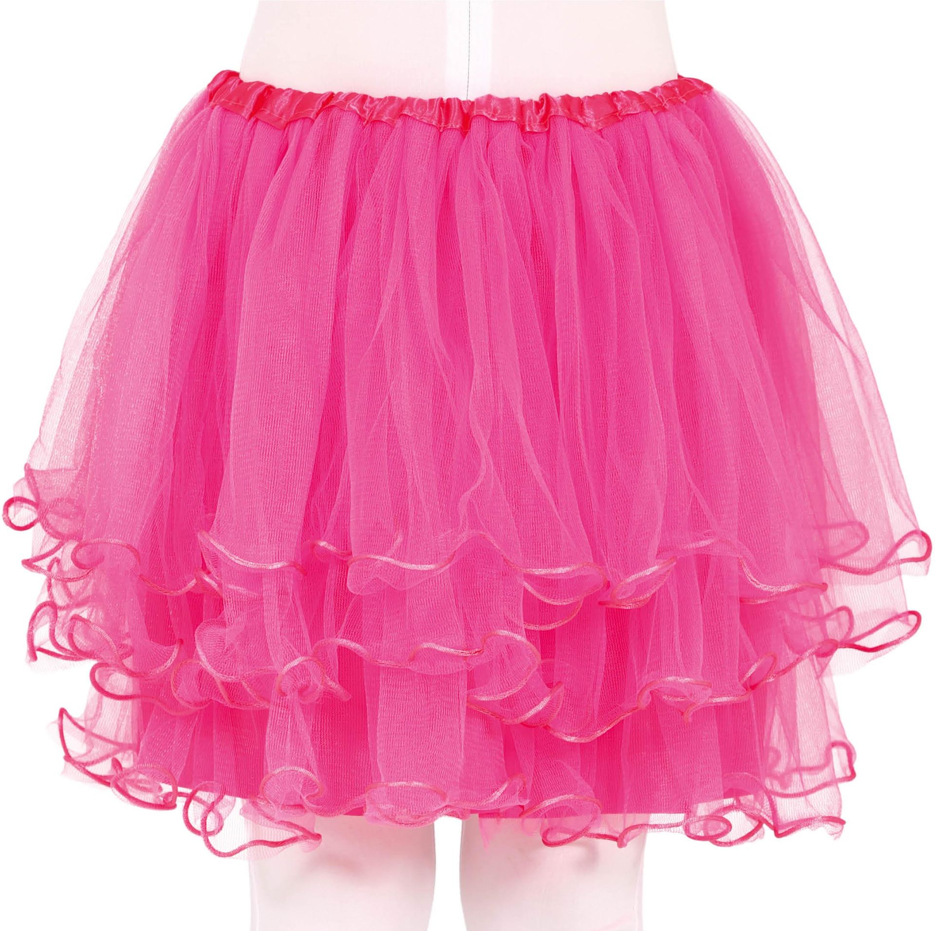 Tutu met Ruches Roze 30cm Meisjes