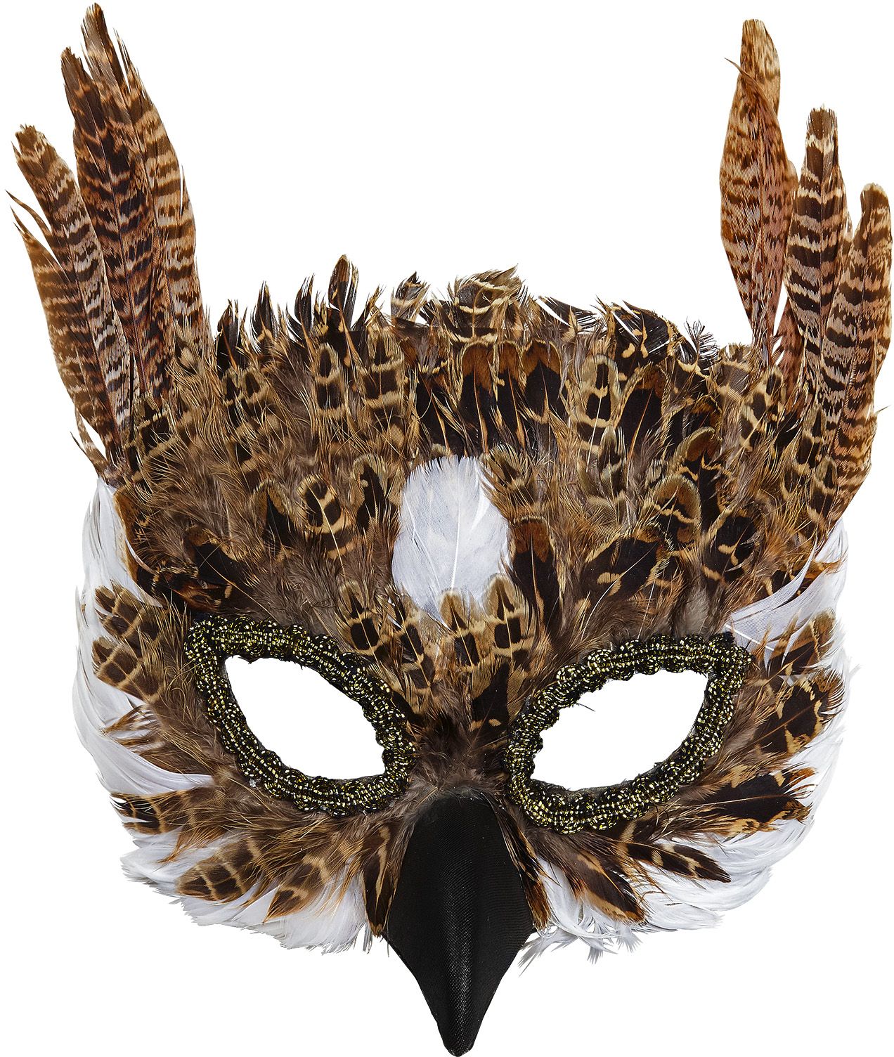 Uil Oogmasker met Veren