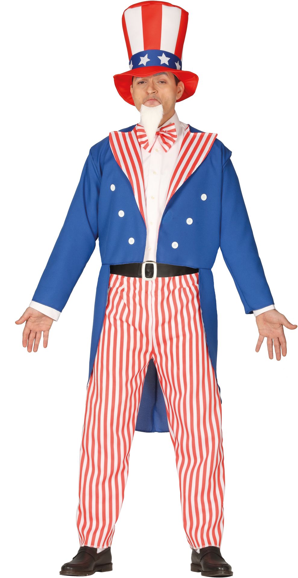 Uncle Sam Amerika kostuum mannen