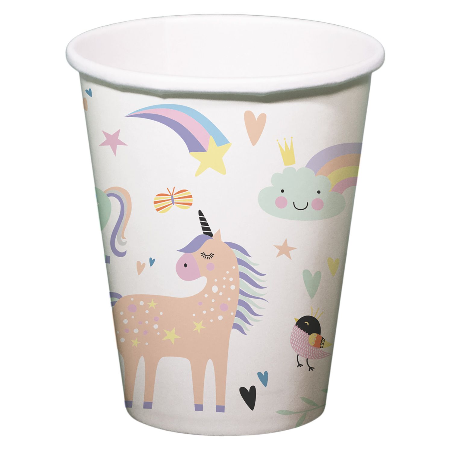 Unicorns en Rainbows Kinderfeestje Bekers 6 Stuks