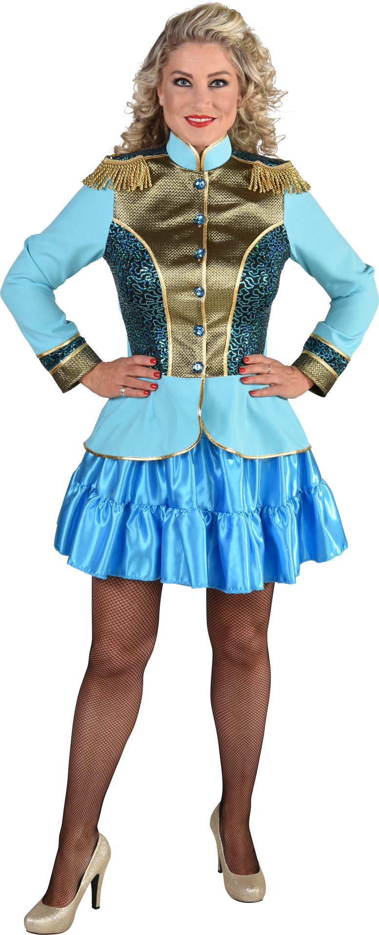 Uniform Jasje Turqouise Blauw