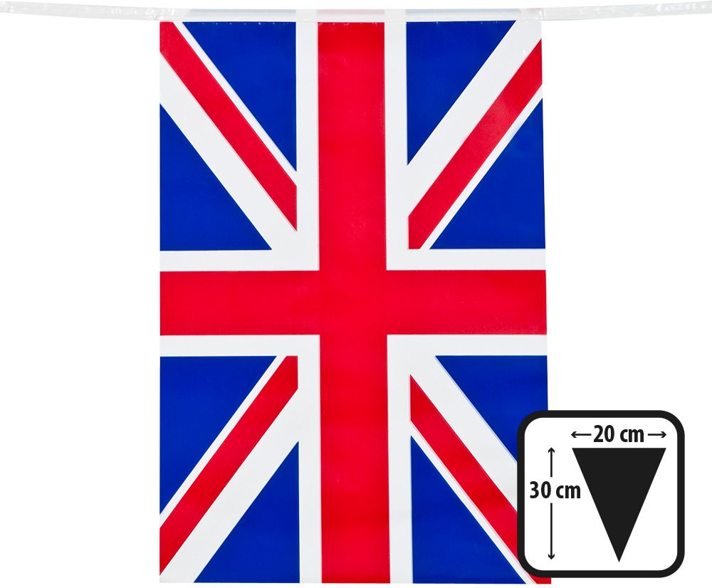Union Jack Brexit thema party vlaggenlijn