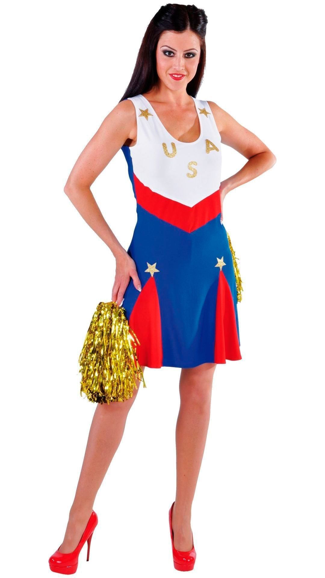Usa Cheerleader Outfit Dames