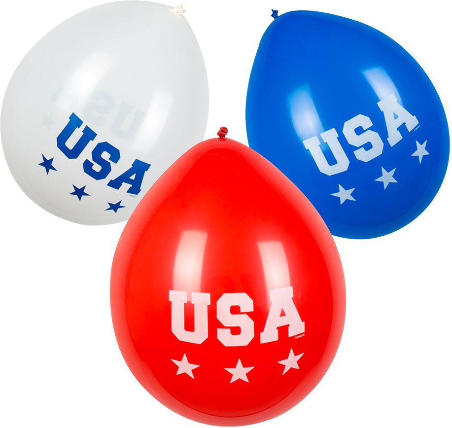 USA gekleurde ballonnen