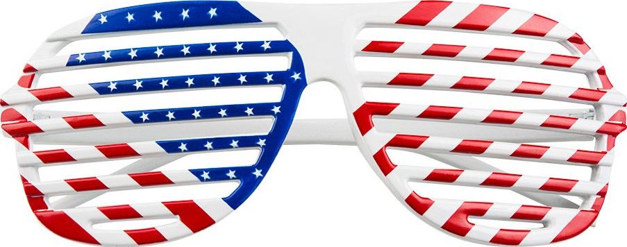 Usa Vlag Party Bril