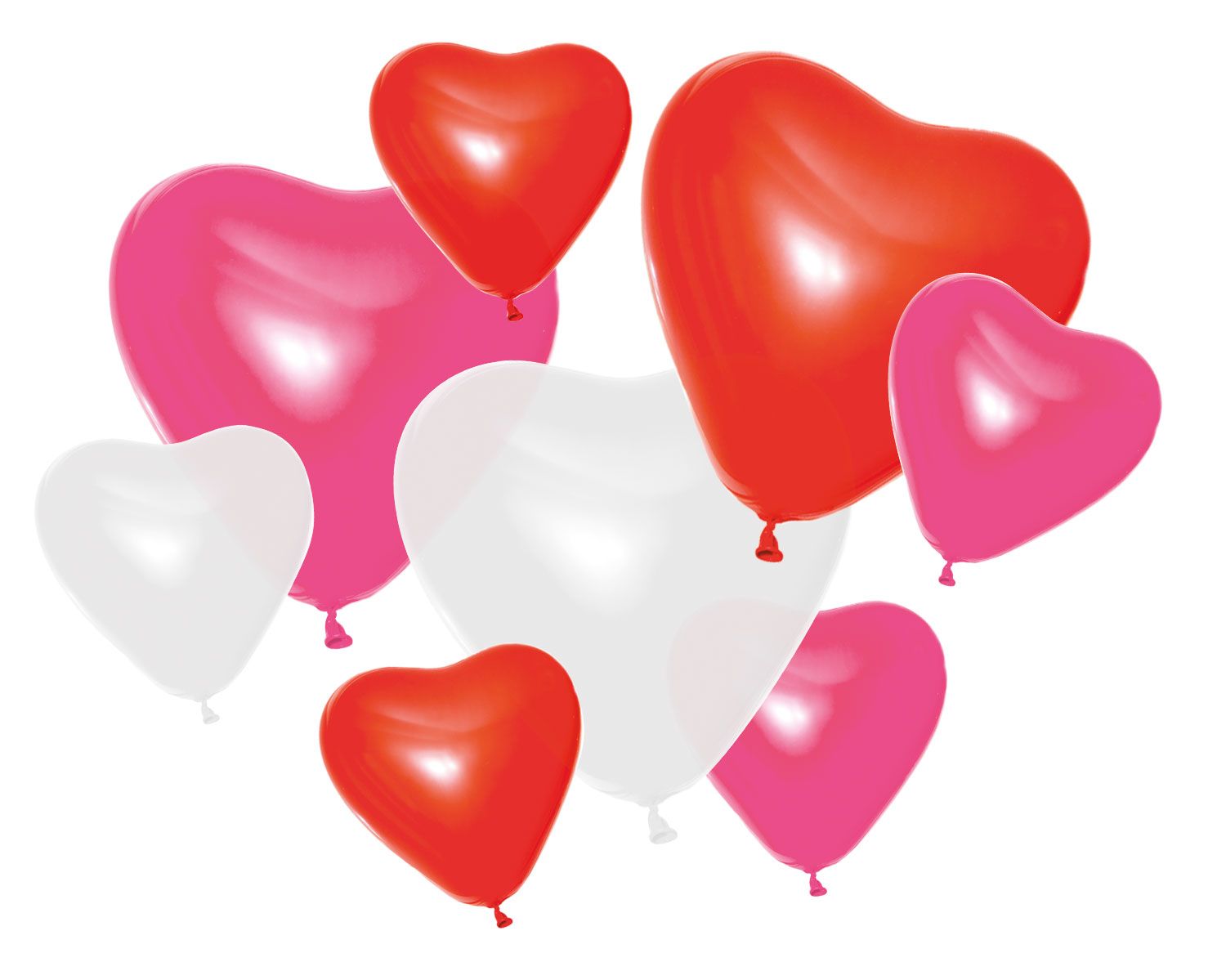 Valentijn Hartvormige Ballonnen Set