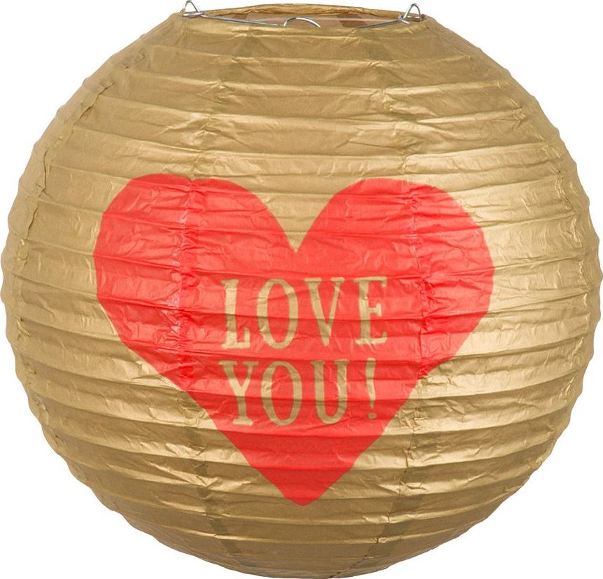Valentijnsdag Love You Lampion
