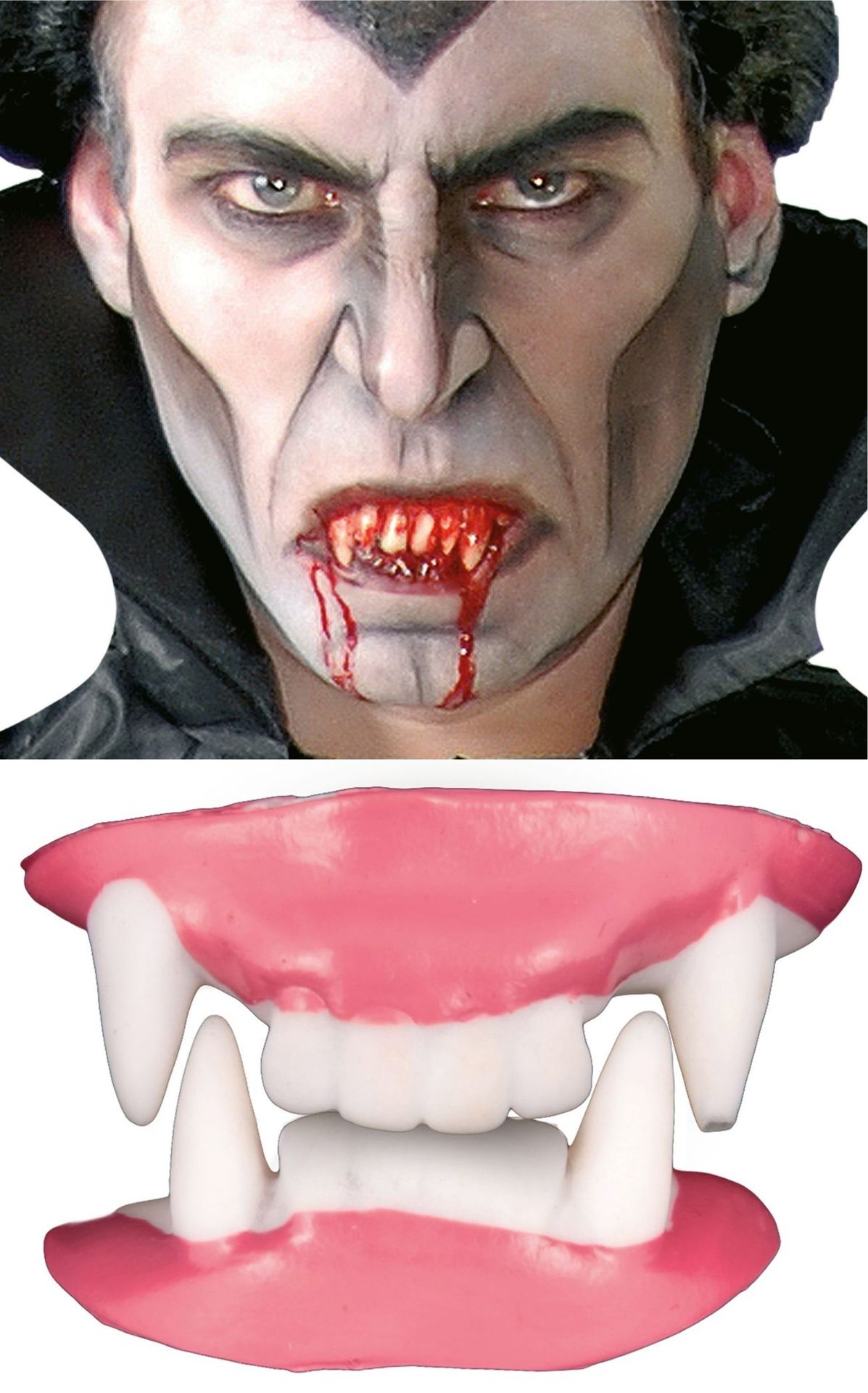 Vampier Hoektanden Kunstgebit