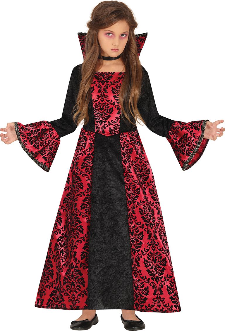 Vampier Jurk Kinderen Rood