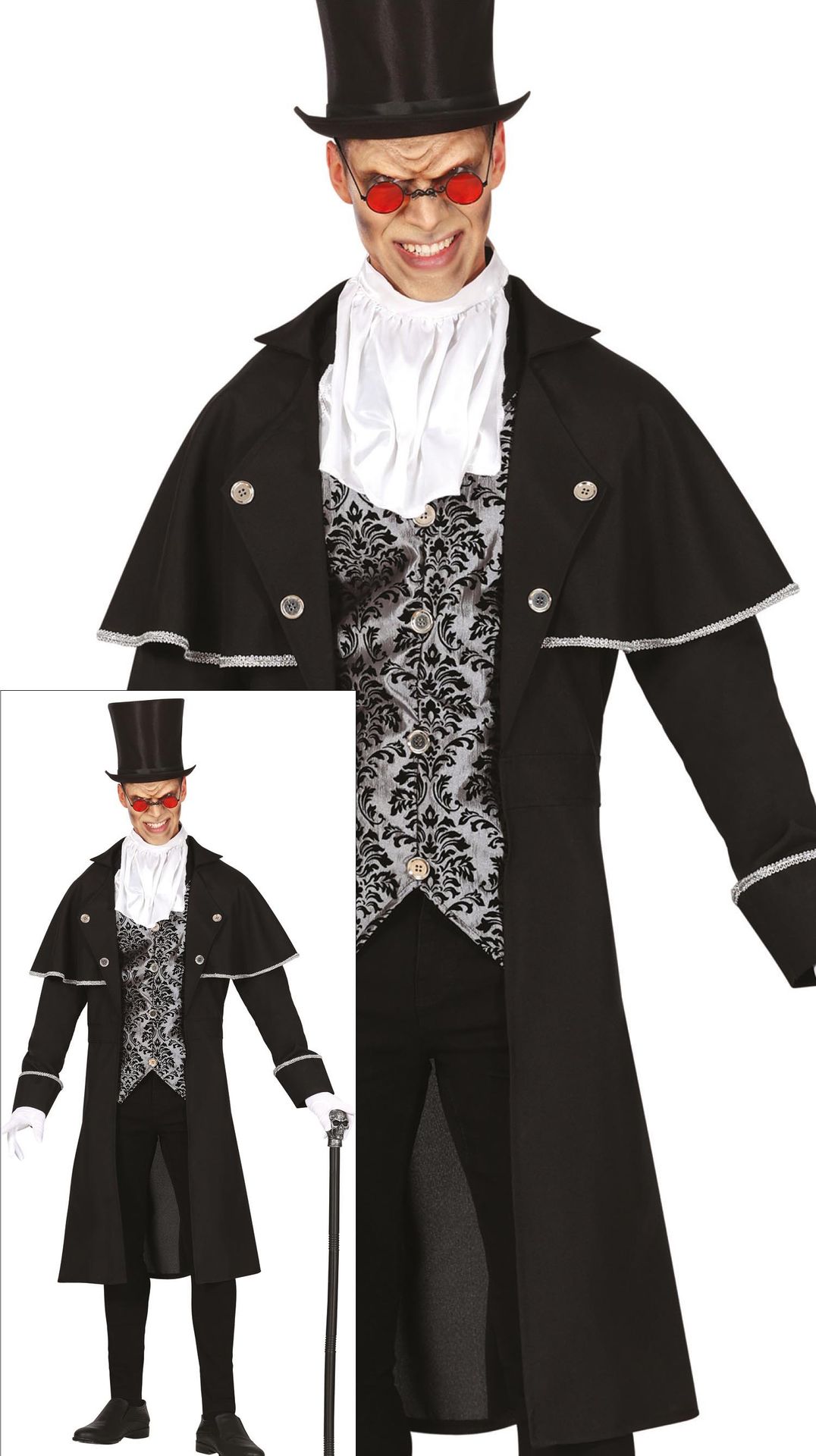 Vampier Koetsier Kostuum Heren
