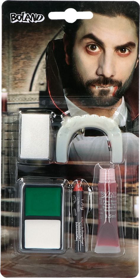 Vampier Make-Up Setje met Tanden