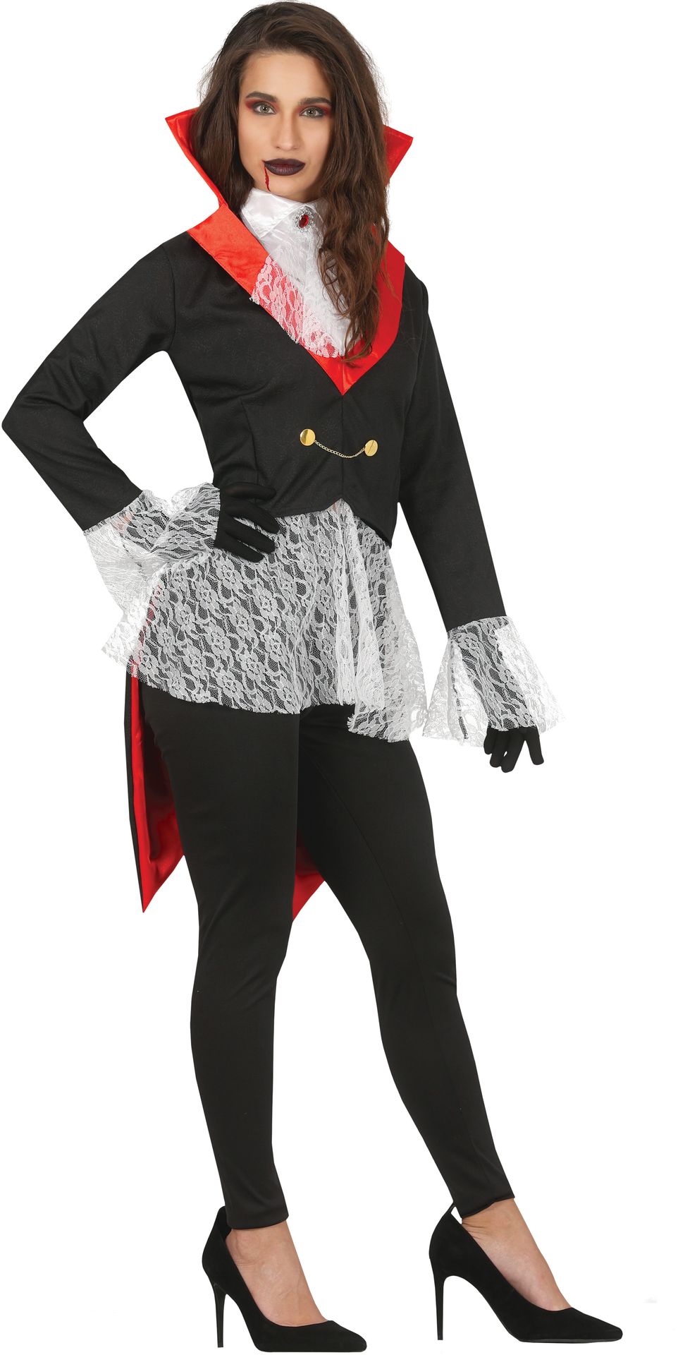 redden springen Kostuums Vampier outfit dame | Carnavalskleding.nl
