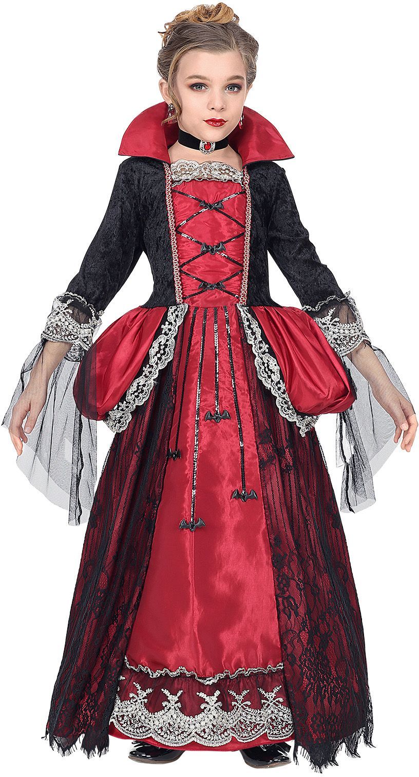 Vampier Outfit Meisje Rood