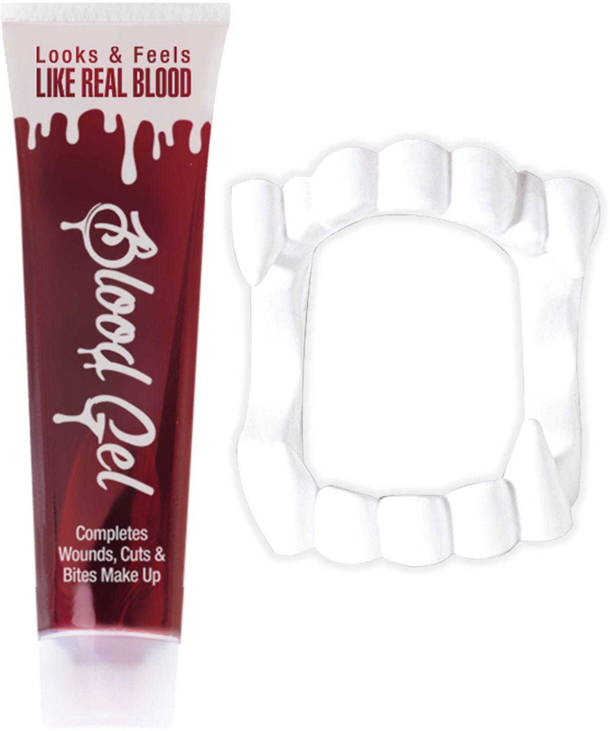 Vampier Tanden met Bloed Gel