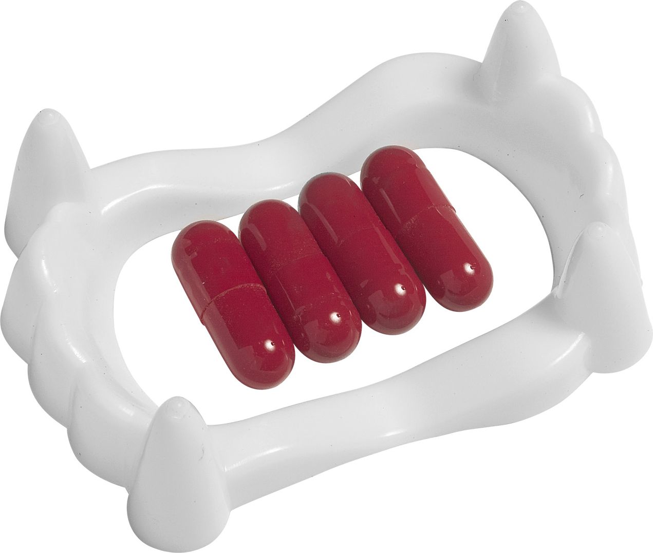 Vampiergebit met Bloedcapsules