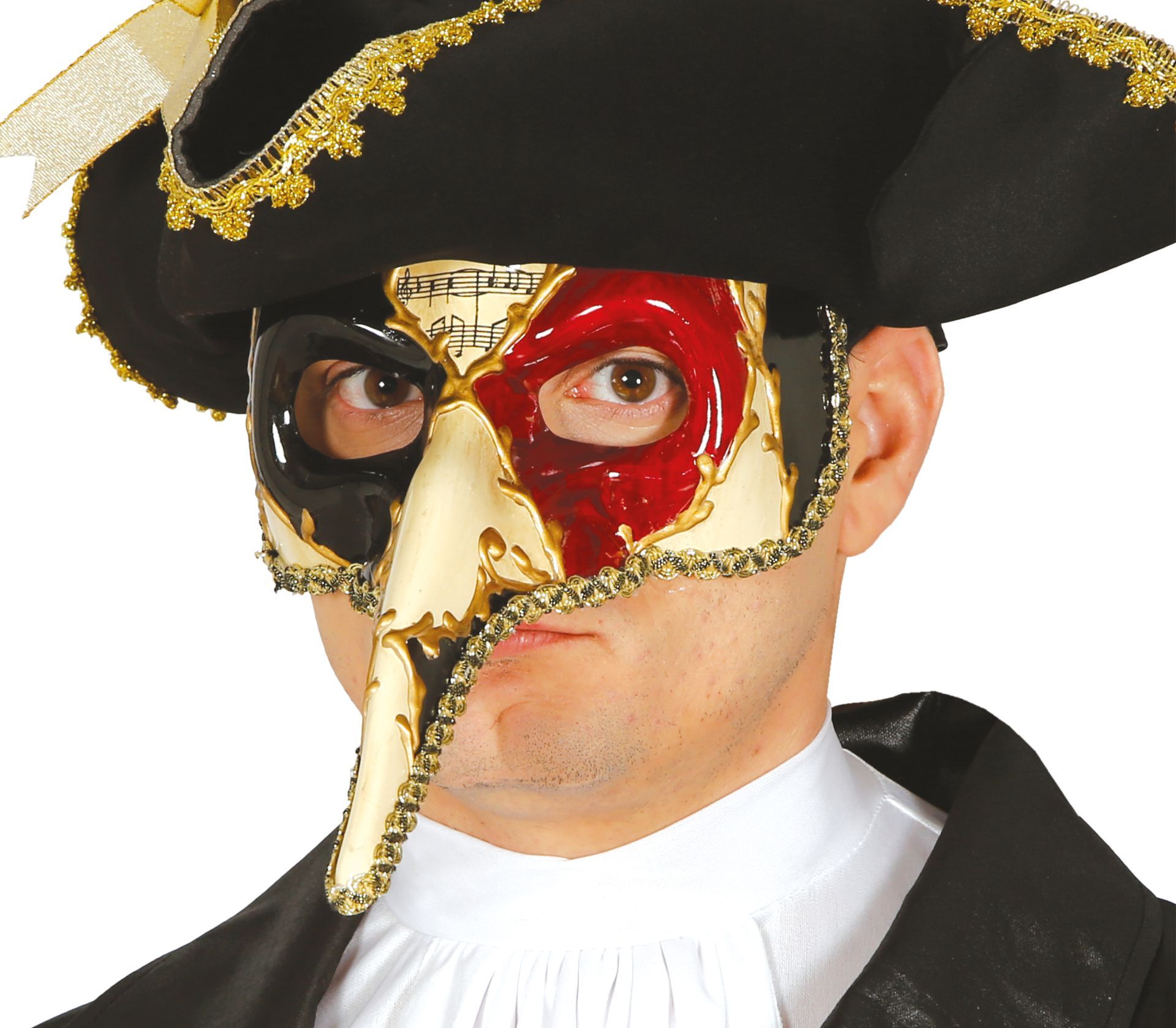 Venetiaans muzikaal masker met neus