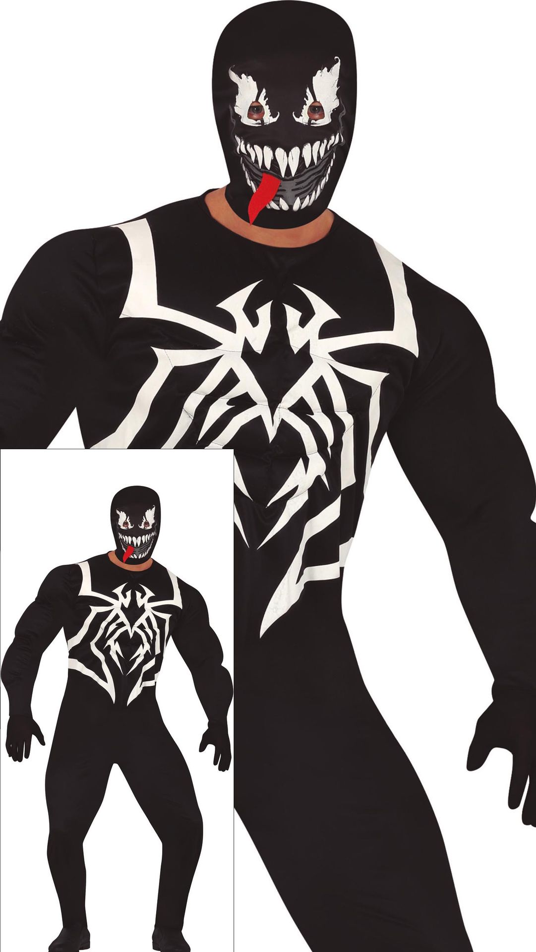 Venom Spiderman Jumpsuit Heren