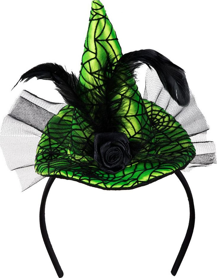 Verda Neon Groene Heks Haarband