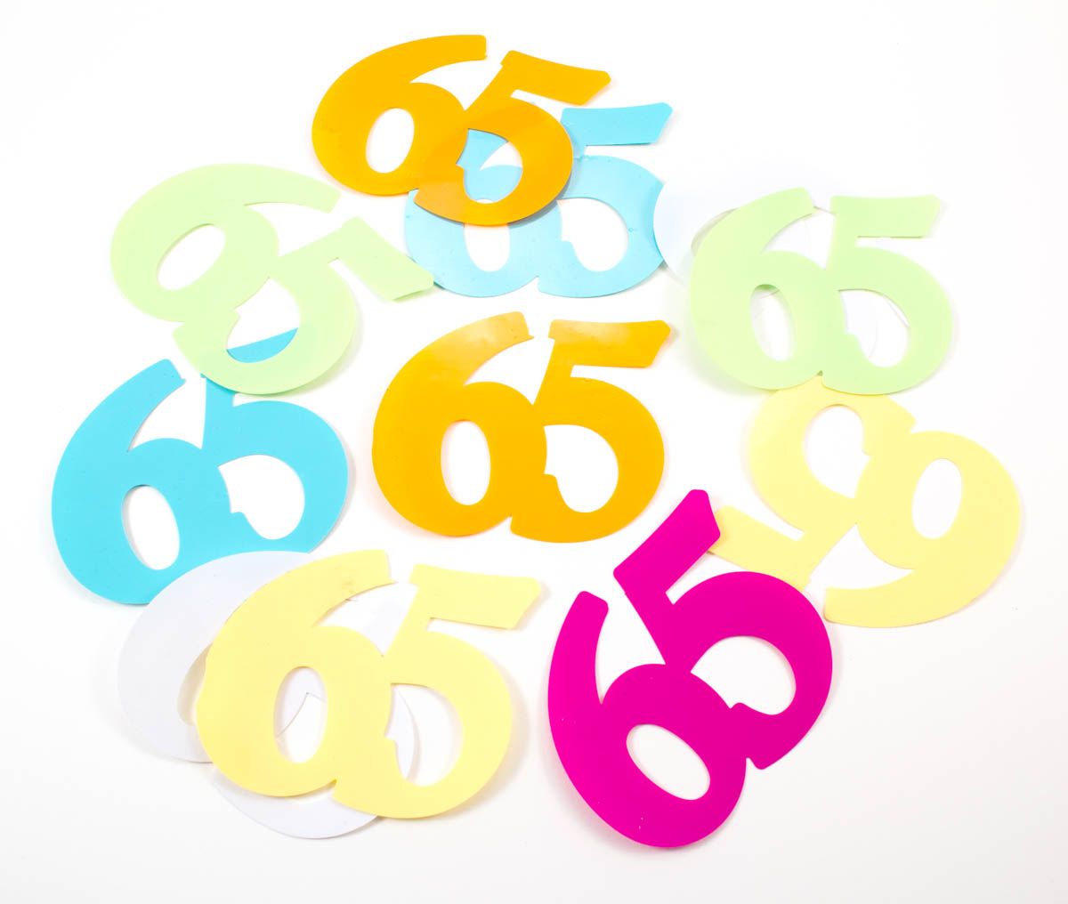 Verjaardag 65 Jaar Xl Tafelconfetti