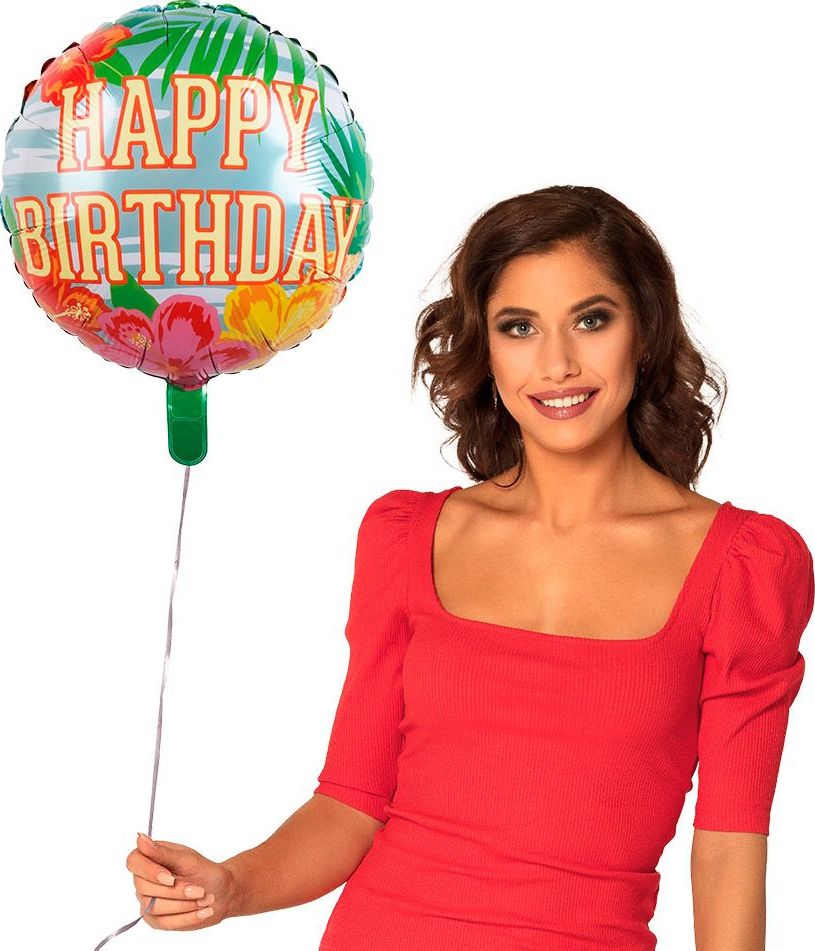 Verjaardag Ballon Tropisch