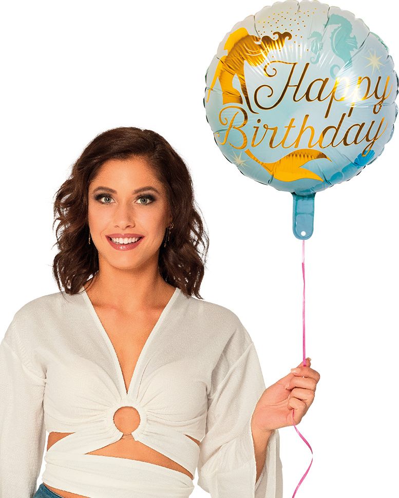 Verjaardag Ballon Zeemeermin