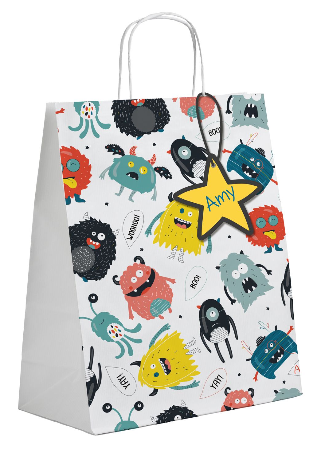 Verjaardag Uitdeelzakjes Monster Bash