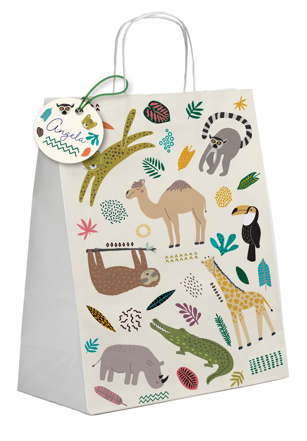 Verjaardag Uitdeelzakjes Zoo Party