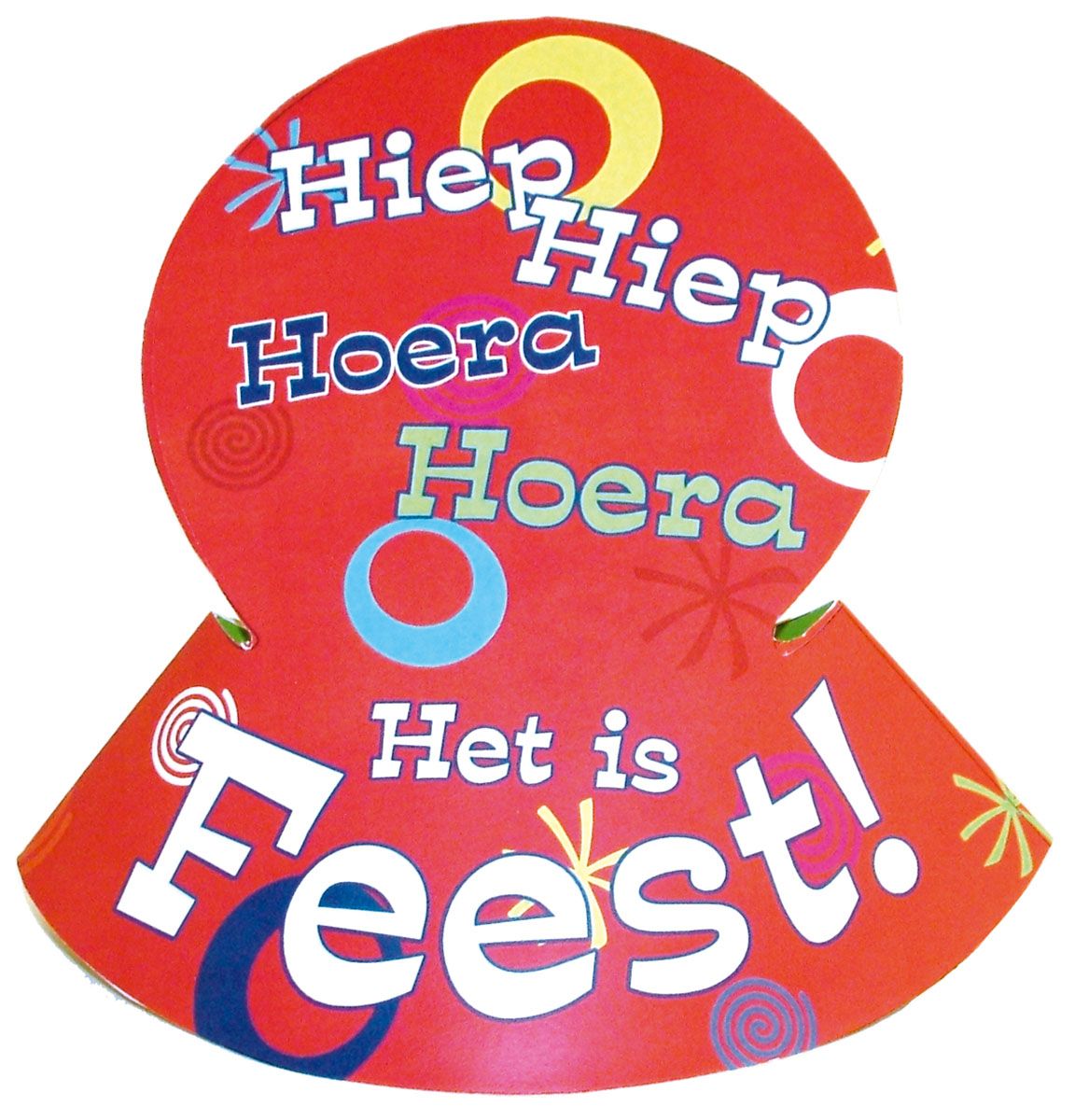 Verjaardag Uitnodigingskaarten Feesthoedje