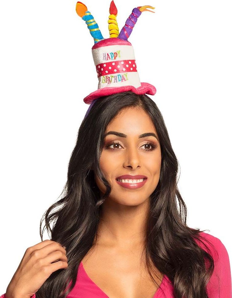 Verjaardagstaart Mini Hoedje Haarband