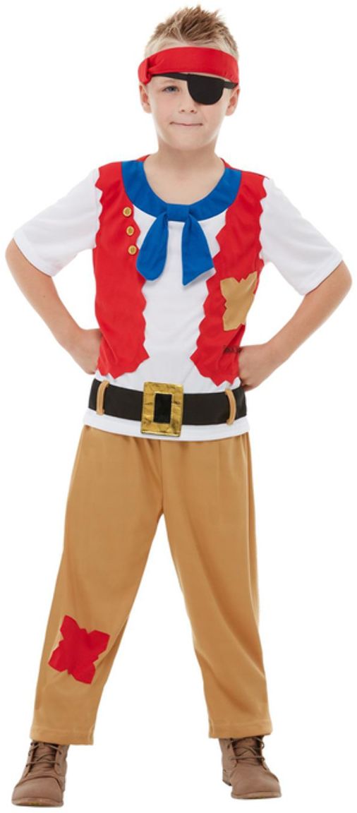 Verschrikkelijke Piraat Pak Jongens