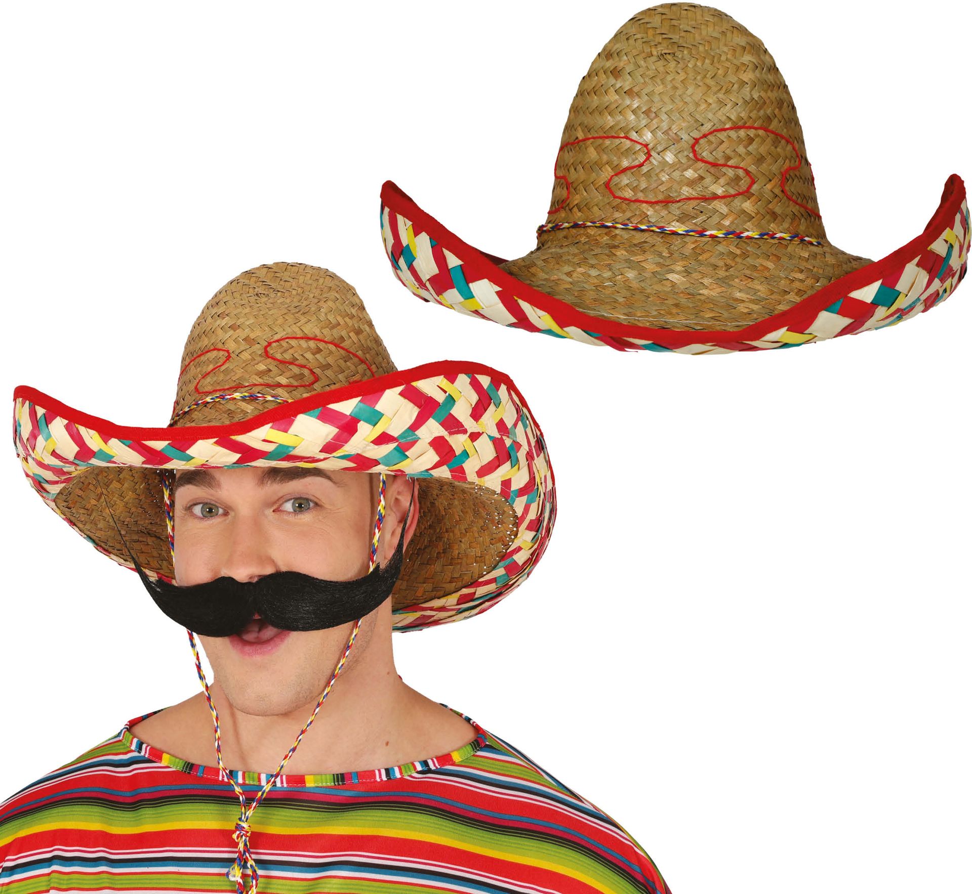 Versierde Mexicaanse Strohoed