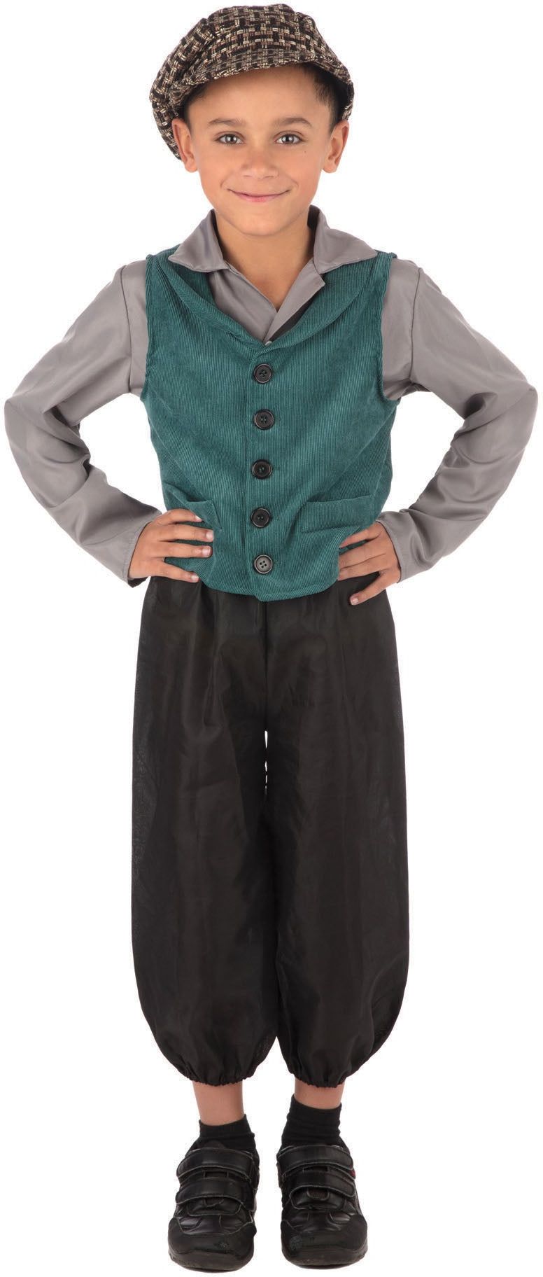 Victorian Street Boy Kostuum Jongens