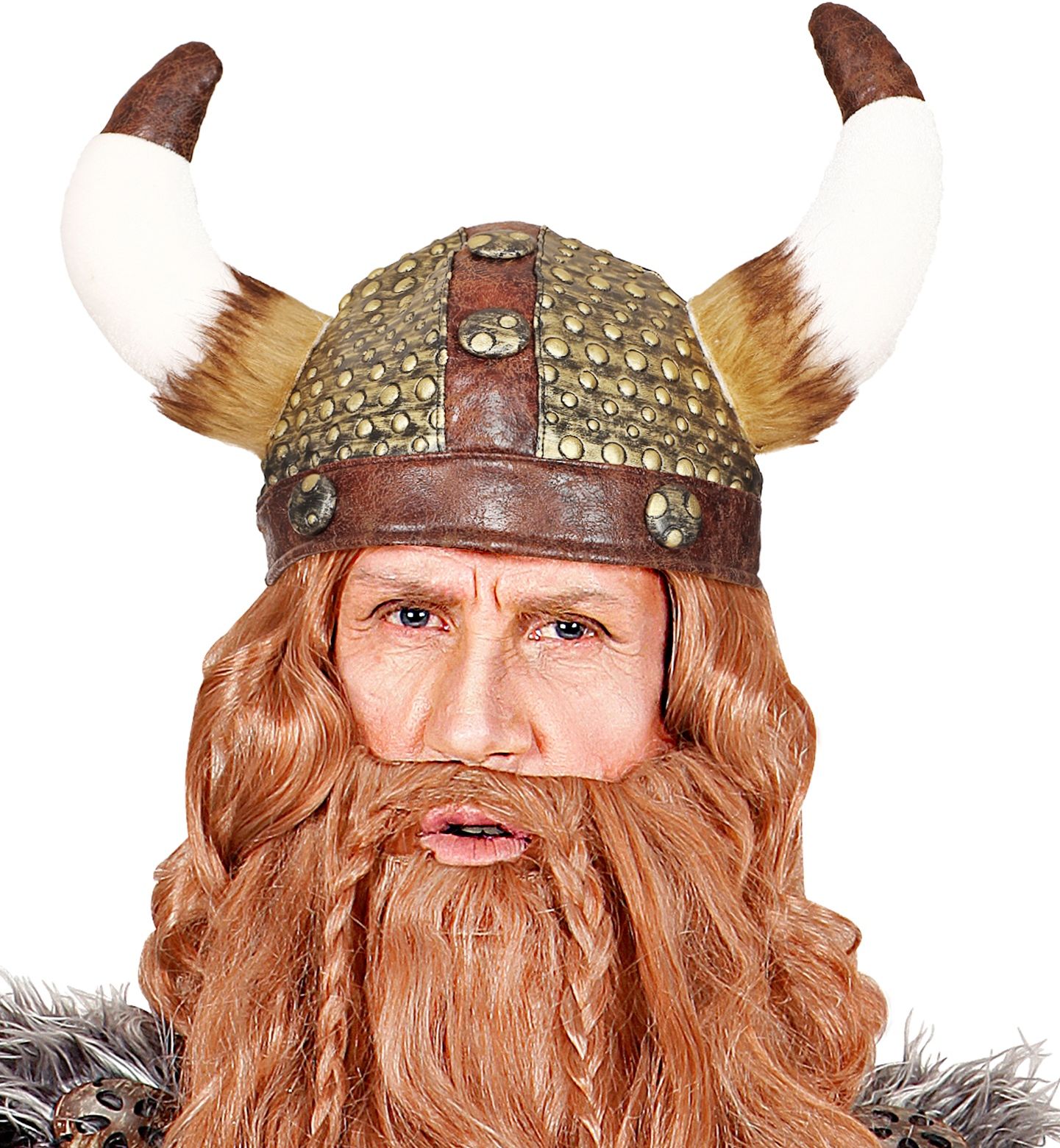 Viking helm lederlook
