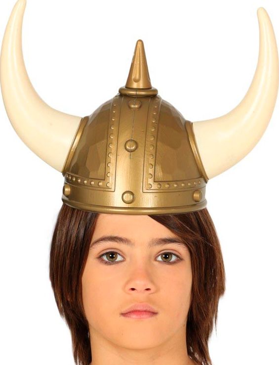Viking Helm met Hoorns Kind