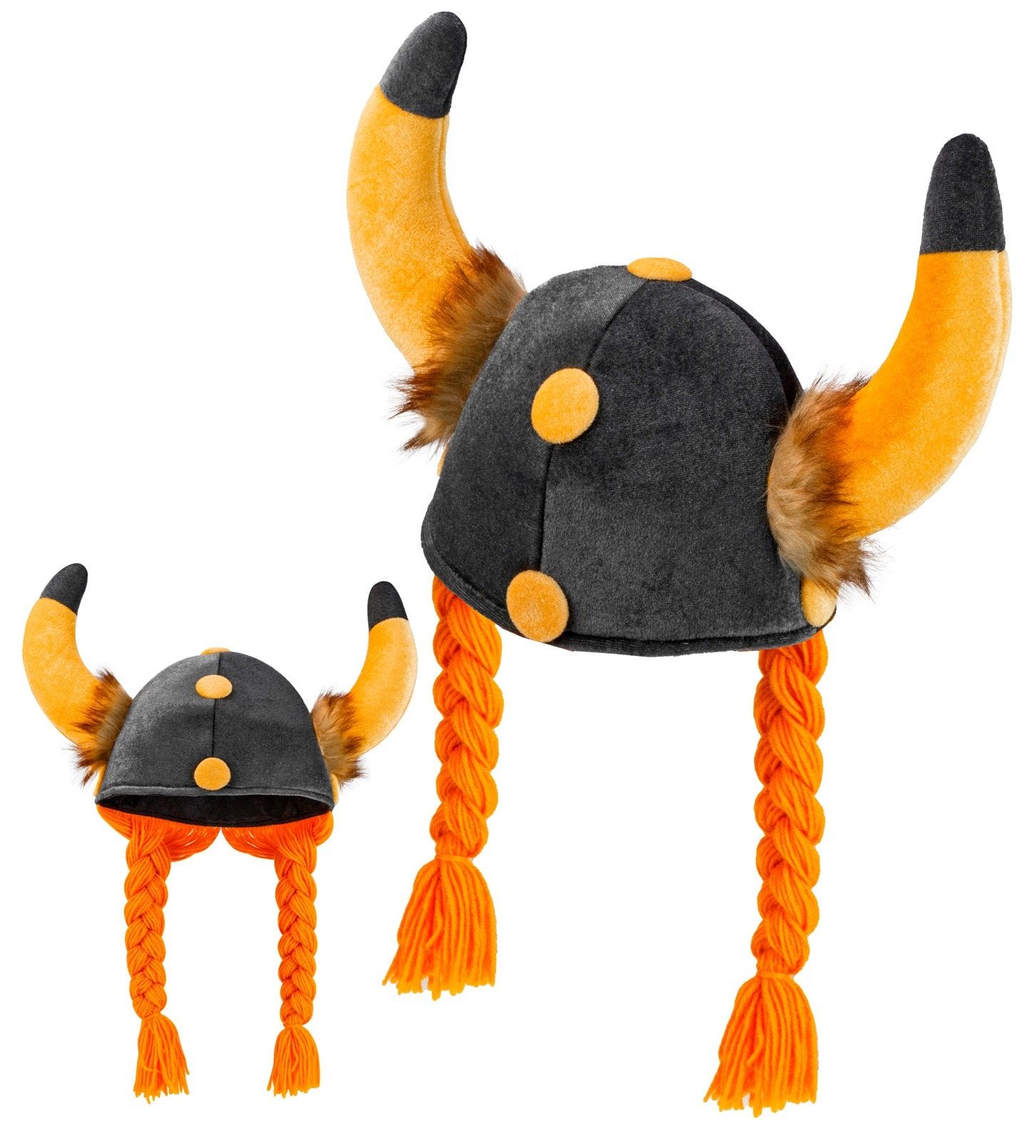 Viking Helm met Vlechten Dames Heren