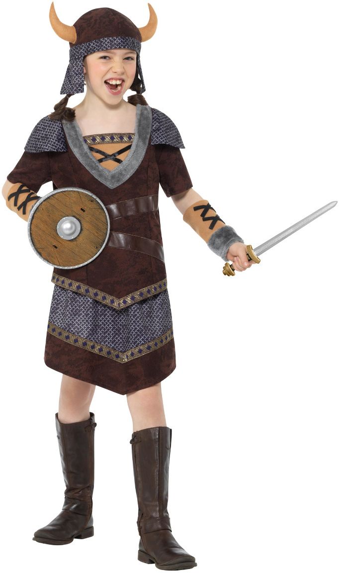 Viking meisjes kostuum