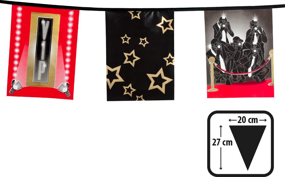 Vip Hollywood Thema Vlaggenlijn