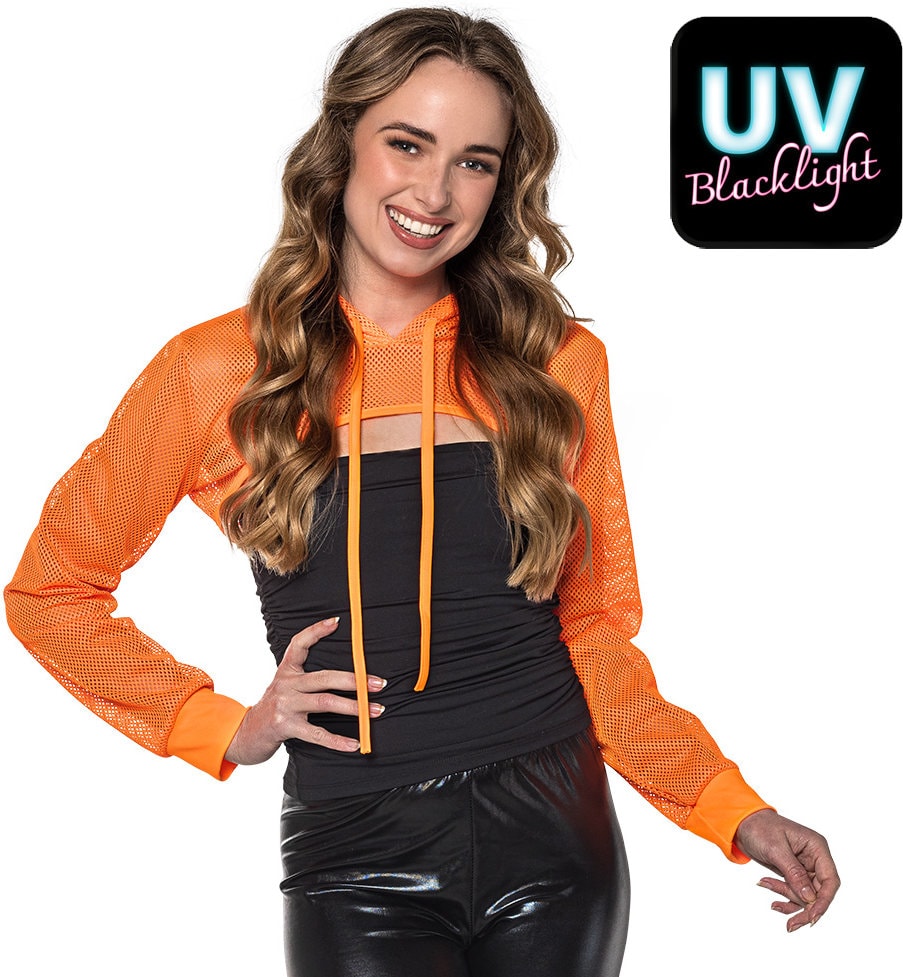 Visnet Bolero Neonoranje Dames Festival