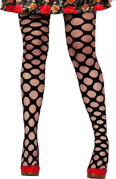 Visnet Panty Grote Gaten
