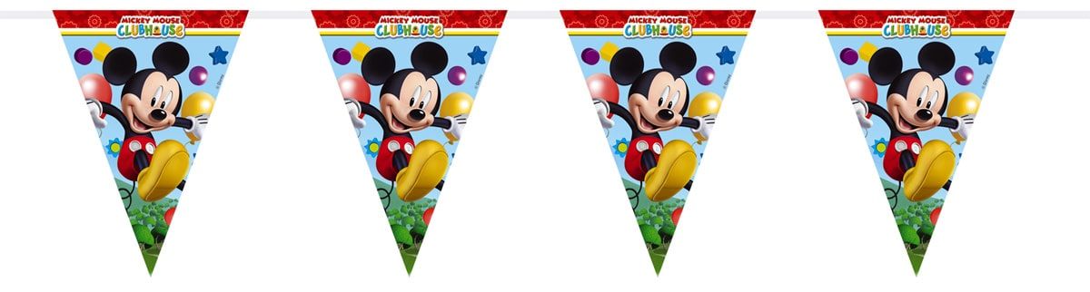 Vlaggenlijn mickey mouse clubhouse 3 meter