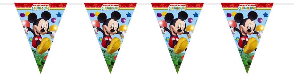 Vlaggenlijn Mickey Mouse Clubhouse 3 Meter