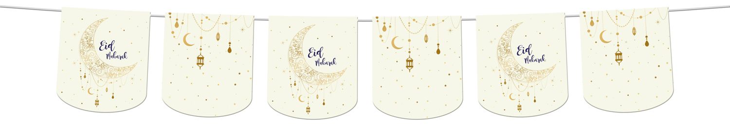 Vlaggenlijn Suikerfeest 6 Meter