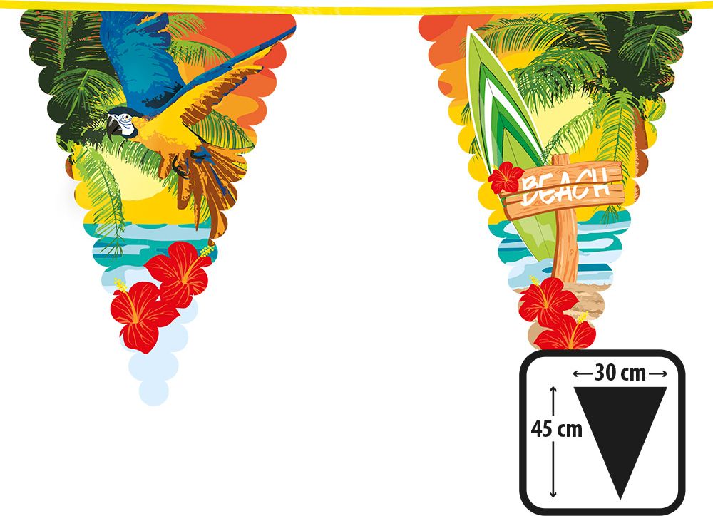 Vlaggenlijn Xl Beach Party