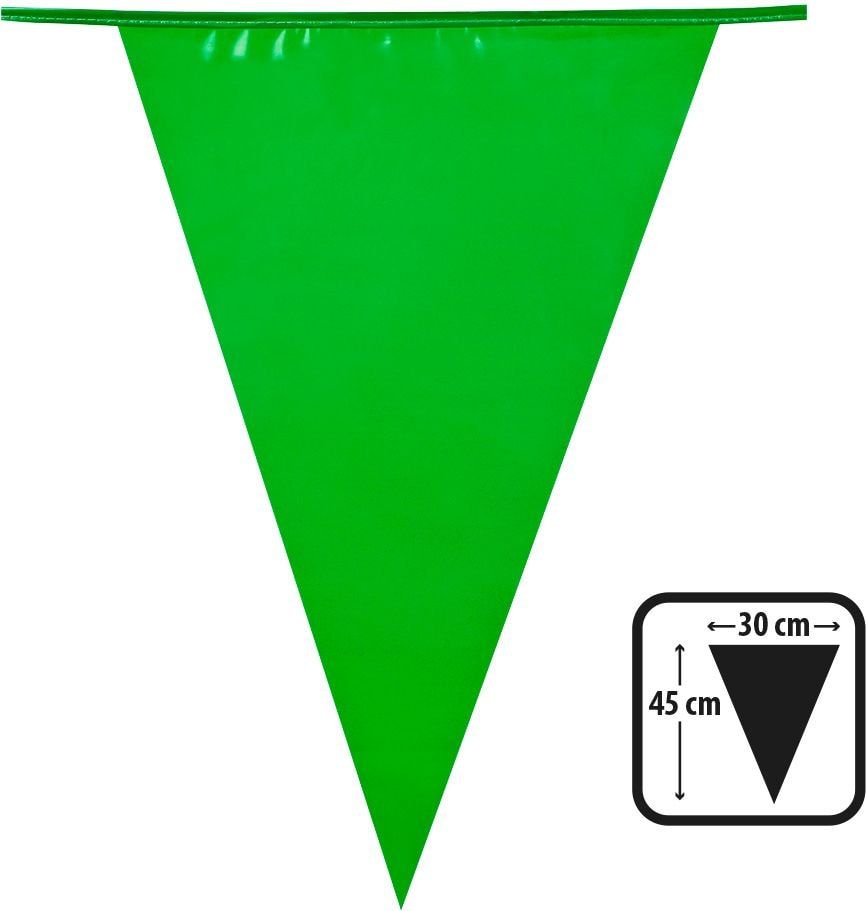 Vlaggenlijn xl groen