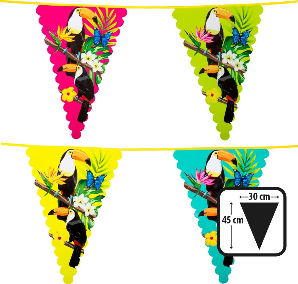 Vlaggenlijn Xl Hawaii Toekan