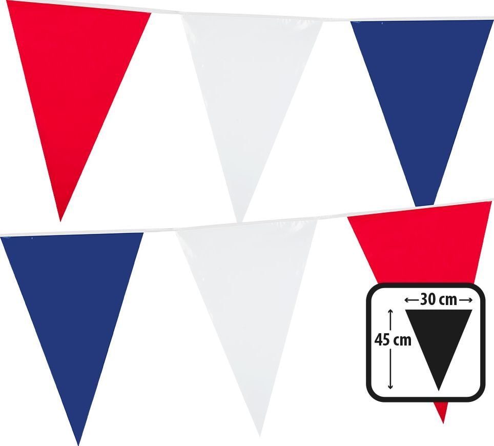 Vlaggenlijn Xl Rood Wit Blauw