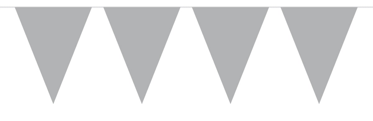 Vlaggenlijn Zilver Uni 10 Meter