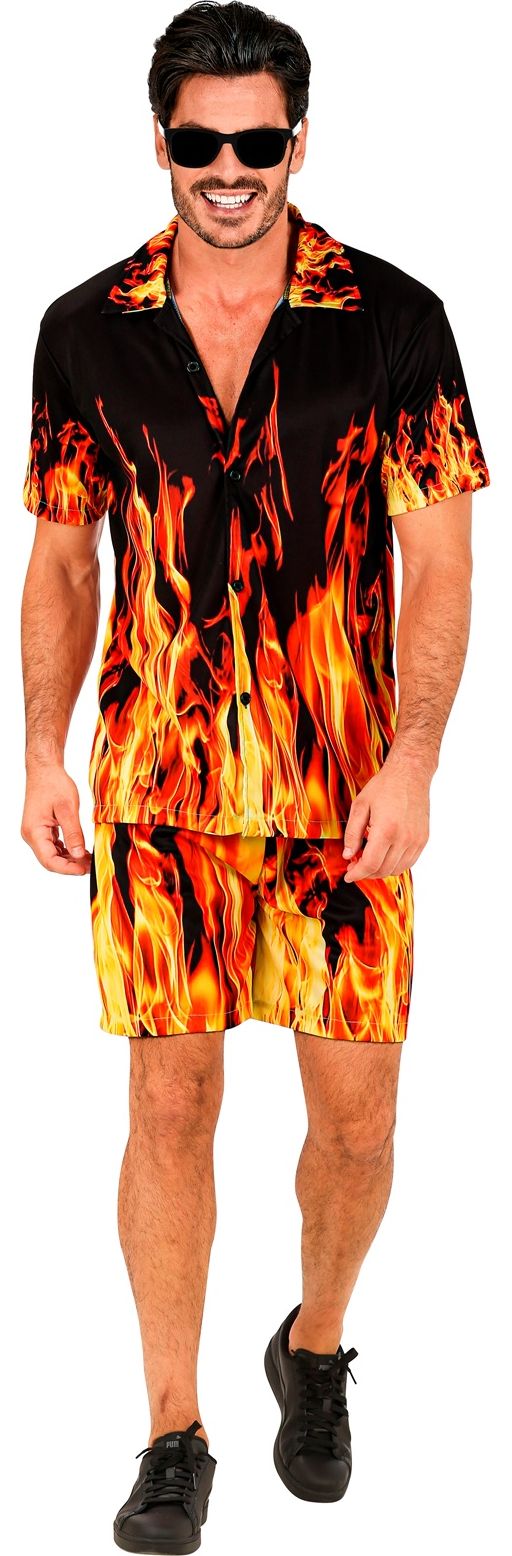 Vlammende Party Summer Suit Heren