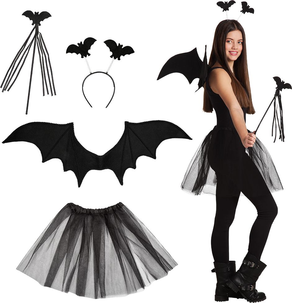 Vleermuis Verkleed set Dames