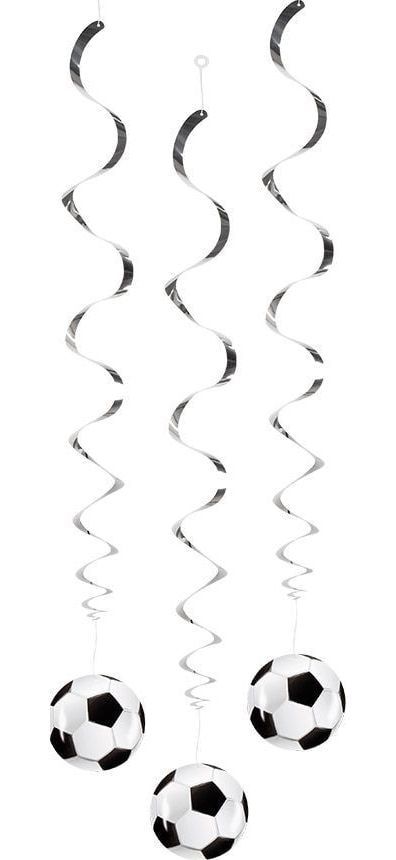 Voetbal Decoratie Swirls